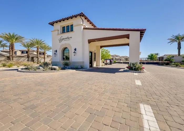 Furnished Patio + Putting Green: La Quinta Home